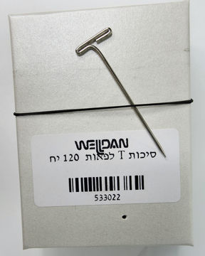 תמונה של סיכות T לפאות