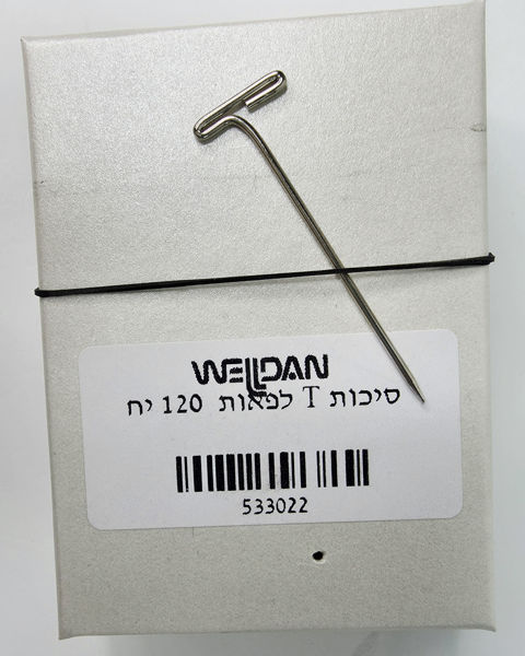 תמונה של סיכות T לפאות